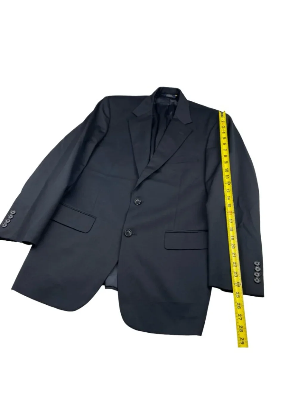Brooks Brothers Men's 1818 Madison 100% Wool 2-Button Blazer Navy • USA • 40R